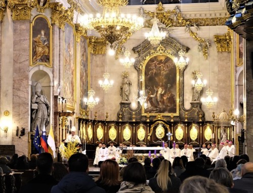 Nagovor nadškofa Zoreta pri sveti maši ob Tomaževi proslavi
